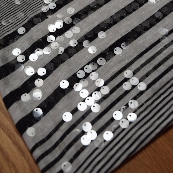 2 for $12:  Almost Famous Striped Tank with Sequins Detail in Women’s S - Picture 8 of 11